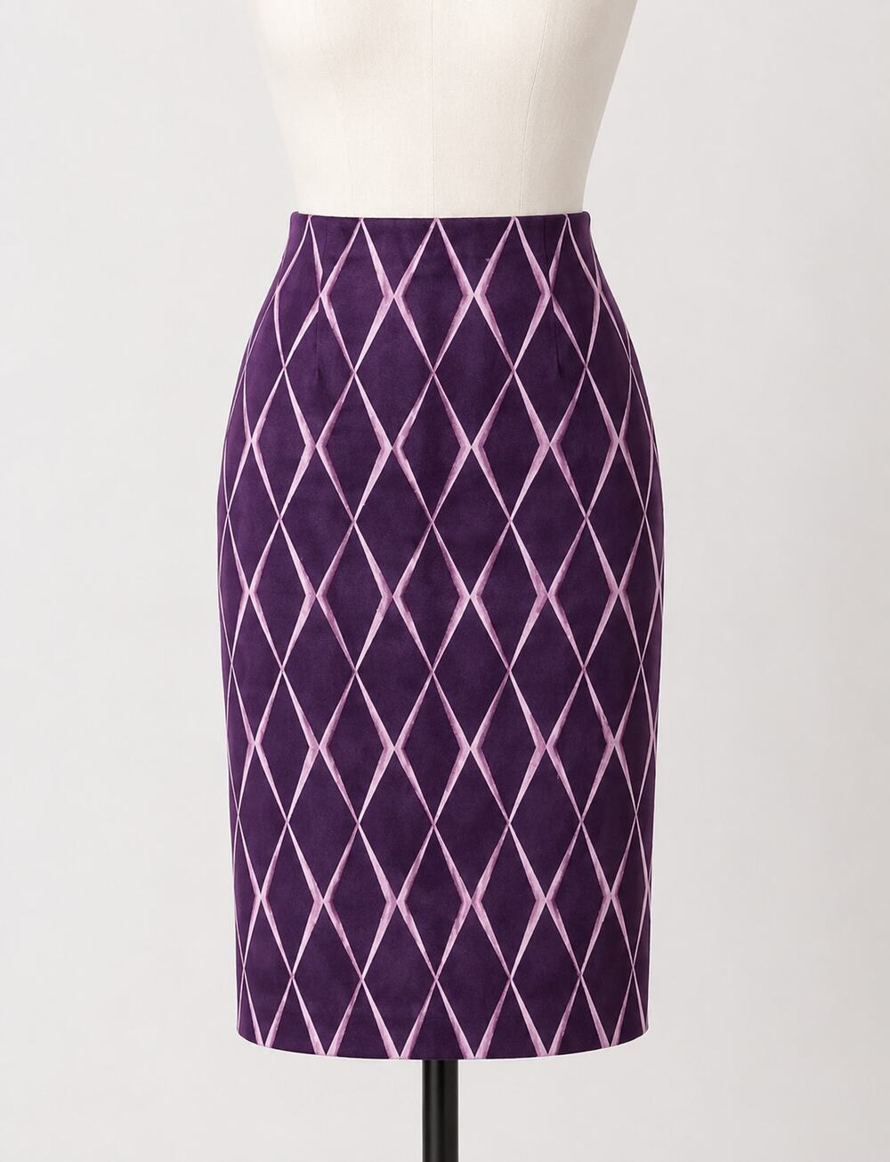 Tocca | Wool Skirt Embroidered Purple Pink 4